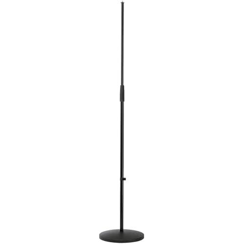 K&M - König & Meyer - Microphone Stand - Round Base Adjustable Height - Professional Grade - German Made