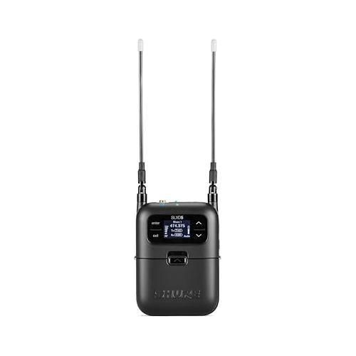 Shure SLXD15/WL85 Portable Digital Wireless System with SLXD1 Bodypack Transmitter, SLXD5 Single-Channel Receiver and WL185 Cardioid Lavalier Microphone | J52 Band (558-616 MHz)