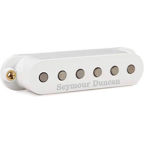 Seymour Duncan 11203-13-Wc STK-S9 Hot Stack Plus - Bridge Pickup White Bridge