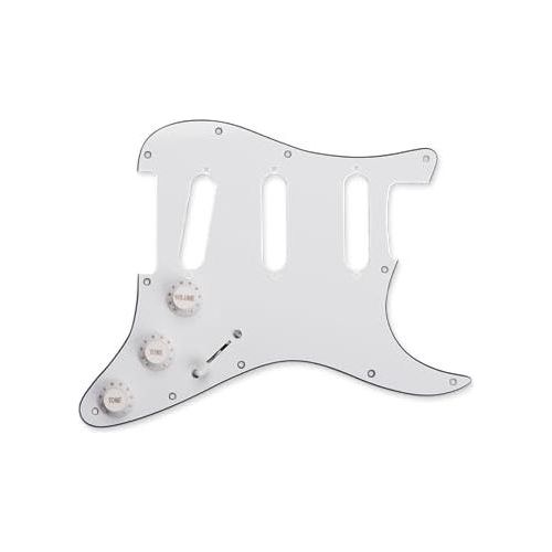 Seymour Duncan 11550-04-W BYOP Prewired Liberator Guitar Pickguard White