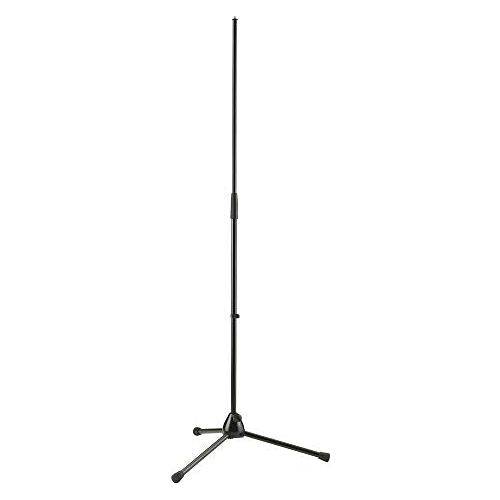 K&M König & Meyer - Microphone Stand - Medium Duty Weight Tripod - Folding Leg Base - Compact - Professional Grade - German Made