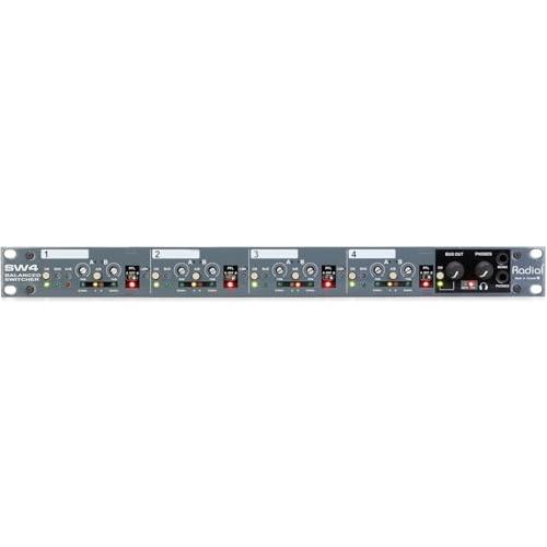 Radial SW4 4-Channel Balanced Audio Switcher