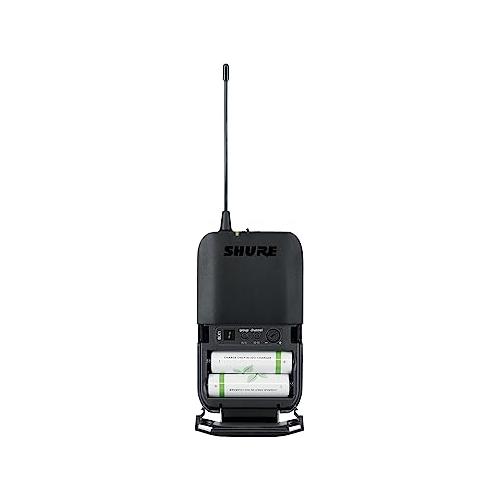 Shure BLX14R/SM35 UHF Wireless Microphone System - Perfect for Speakers, Performers, Presenting - 14-Hour Battery Life, 300 ft Range | SM35 Headset Mic, Single Channel Rack Mount Receiver | H9 Band