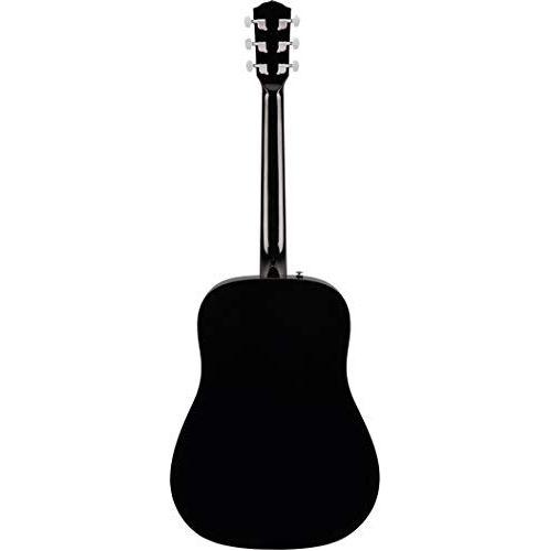 Fender CD-60S Dreadnought Acoustic Guitar, Walnut Fingerboard, Black