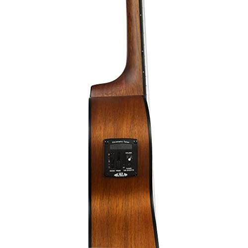 Kala Brand Music Co. Satin Koa Collection, 4-String Ukulele, Natural, Tenor (KA TE)