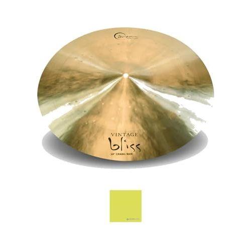 Dream Cymbals and Gongs VBCRRI18 Vintage Bliss Crash/Ride 18" Cymbal Bundle w/Liquid Audio Polishing Cloth