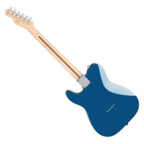 Squier Affinity Series® Telecaster, Indian Laurel Fingerboard, Lake Placid Blue Bundle w/Fender Picks & Liquid Audio Polishing Cloth