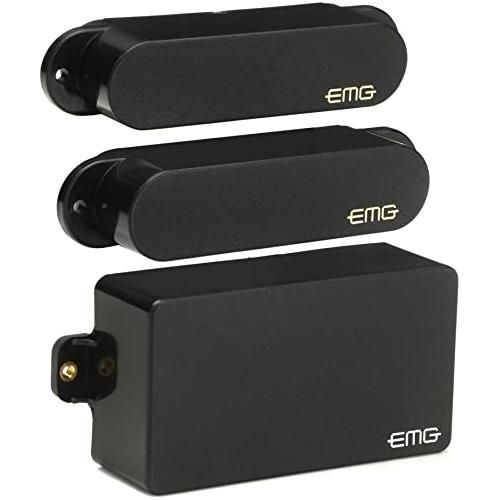 EMG SA/SA/81 Active Strat Pickup Set, Black