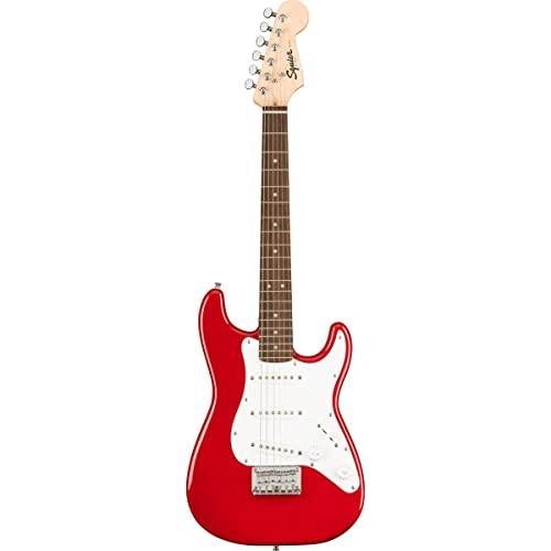 Squier Mini Strat Electric Guitar- Dakota Red with Laurel Fingerboard