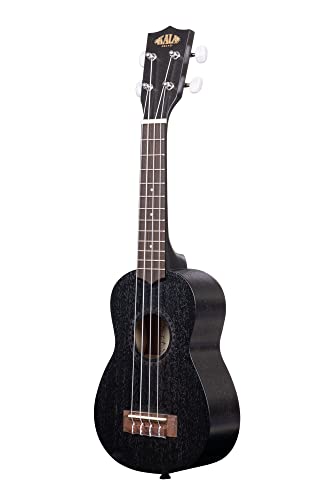 Kala Brand Music Co., 4-String Ukulele, Black (KA-15S-BLK)