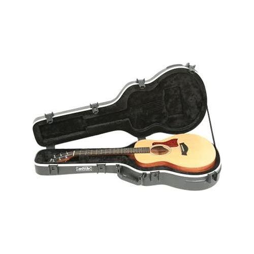 SKB GS-Mini Taylor Guitar Shaped Hardshell Case with TSA-Compliant Locks and Molded-In Bumpers