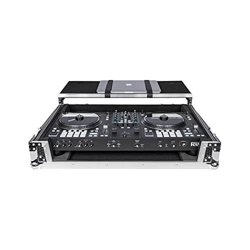 Headliner Los Angeles Flight Case for Rane One w/Laptop Platform and Wheels,Black,HL10005