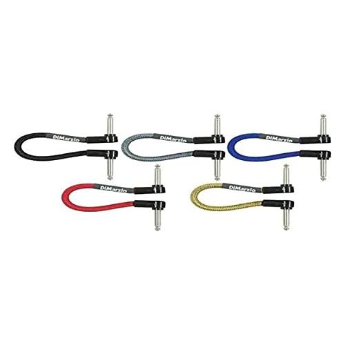 EP17J06RRRD - 6" Jumper (Red) DiMarzio Pedal Cable (L/L)