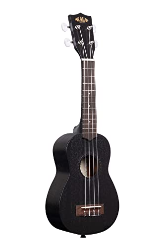 Kala Brand Music Co., 4-String Ukulele, Black (KA-15S-BLK)