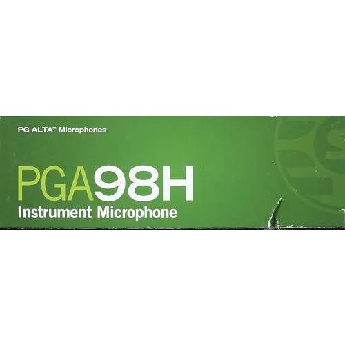 Shure PGA98H-XLR Cardioid Condenser Gooseneck Instrument Microphone with 15' XLR-XLR Cable