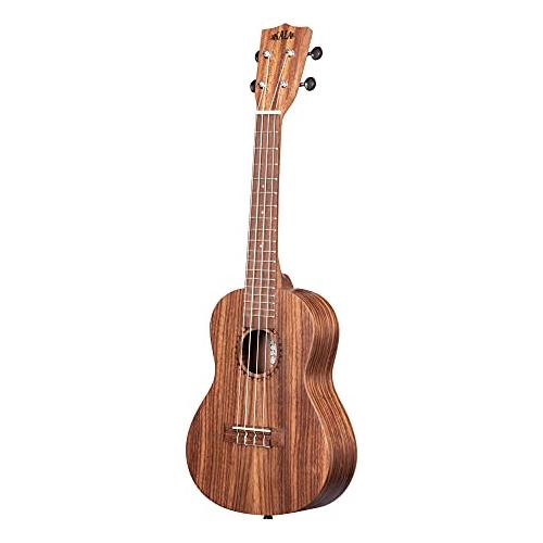 Kala Brand Music Co. Teak Collection, 4-String Ukulele, Natural, Concert (KA C)