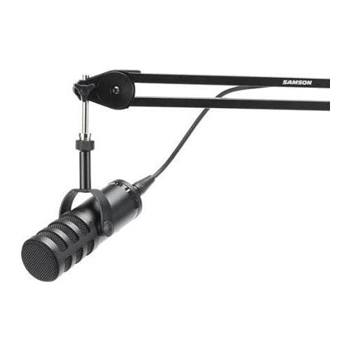 Samson Technologies Q9U Dynamic Broadcast Microphone, XLR/USB, Black