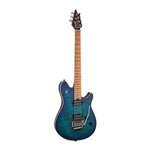 EVH Wolfgang Standard QM Electric Guitar - Chlorine Burst