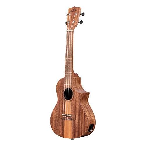 Kala Teak Tri-Top Concert Acoustic-electric Ukulele - Natural