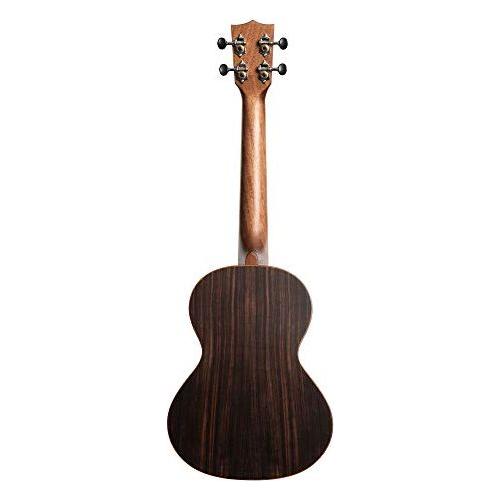 Kala Solid Spruce Top Striped Ebony - Tenor