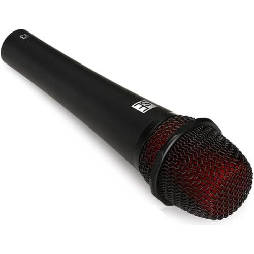 Liquid Audio sE Electronics V3 Cardioid Dynamic Vocal Microphone Bundle w/Pig Hog PHM10 8mm Mic Cable Polishing Cloth