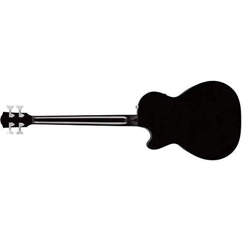 Fender CB-60SCE Acoustic Bass, Laurel Fingerboard, Black