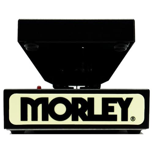 Morley 20/20 Classic Switchless Wah Pedal Bundle w/2x Strukture S6P48 Woven Right Angle Patch Cables, 12x Guitar Picks and Liquid Audio Polishing Cloth