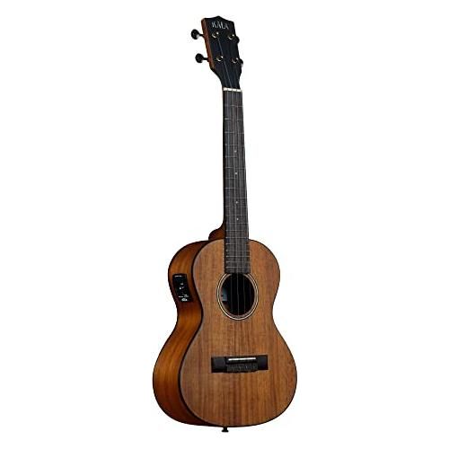 Kala Brand Music Co. Satin Koa Collection, 4-String Ukulele, Natural, Tenor (KA TE)