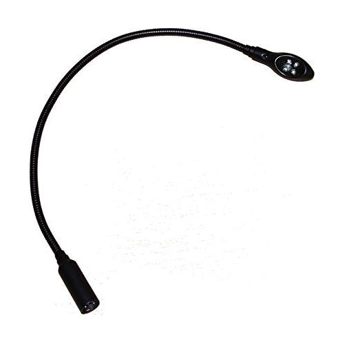 Allen & Heath 18-Inch LED Straight Neck Lamp with Dimmer Control and 4-Pin XLR Connector