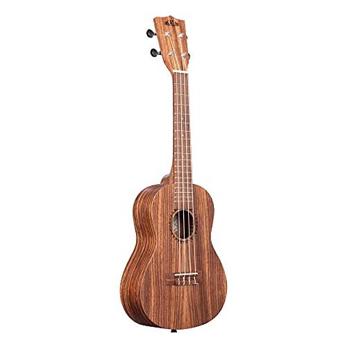 Kala Brand Music Co. Teak Collection, 4-String Ukulele, Natural, Concert (KA C)