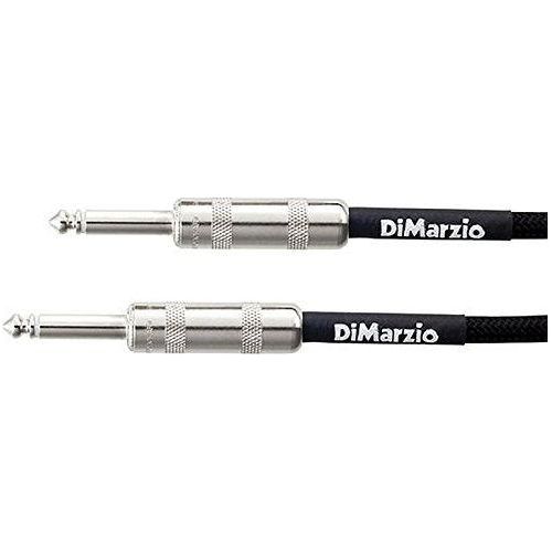 DiMarzio EP1710 Red Overbraided Instrument Cable (10 ft)