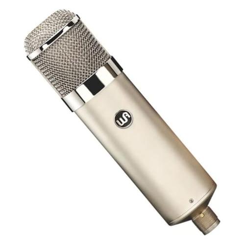 Liquid Audio Warm Audio WA-47 True '47 Style Capsule Tube Condenser Microphone Bundle w/Shock Mount, Pig Hog 8mm XLR Mic Cable Polishing Cloth