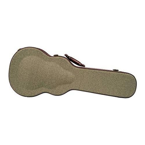 Kala Archtop Olive Tweed Tenor Ukulele Hard Case (Ott-At)