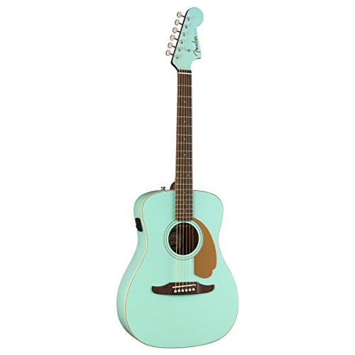 Fender Redondo Player Acoustic Guitar, with 2-Year Warranty, Belmont Blue, Walnut Fingerboard