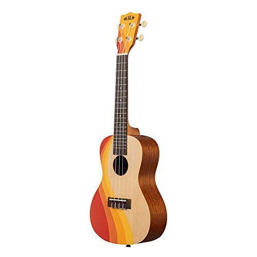 Kala Collection, 4-String Ukulele, Right, Surf Swell, Concert (KA