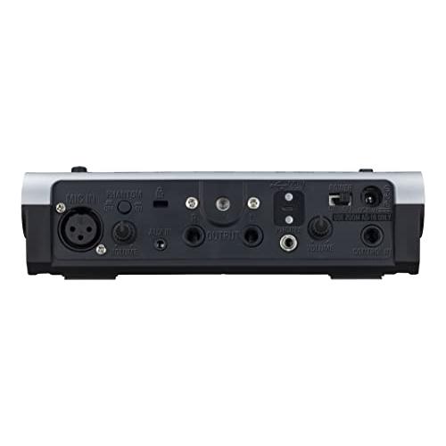 Zoom V3 Vocal Processor, Vocal Effects Pedal, 3-Part Harmony, Pitch Correction, 16 Studio Grade Effects, Battery Powered, for Streaming and Recording