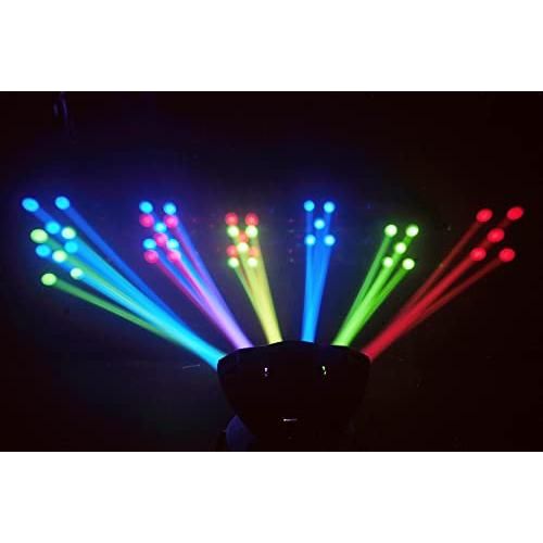 CHAUVET DJ Derby X RGB LED Derby w/Static, Blackout, Strobe Effect Light & Automated/Sound Active Programs