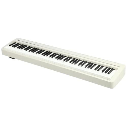 Kawai ES120 88-Key Portable Digital Piano, Light Gray Bundle with Kawai F-10H Damper Pedal and Liquid Audio Polishing Cloth