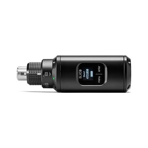 Shure SLXD35 Portable Digital Wireless Plug-On System with SLXD3 Plug-On Transmitter and SLXD5 Single-Channel Portable Receiver | G58 Band (470-514 MHz)