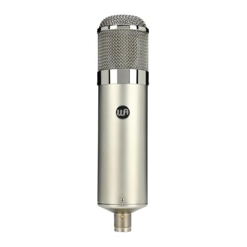 Liquid Audio Warm Audio WA-47 True '47 Style Capsule Tube Condenser Microphone Bundle w/Shock Mount, Pig Hog 8mm XLR Mic Cable Polishing Cloth