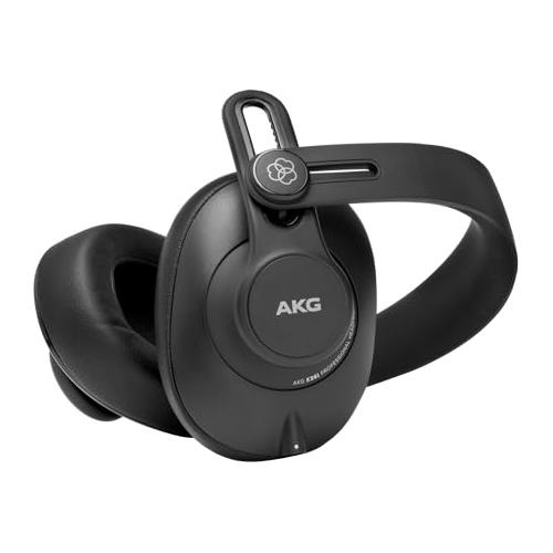 AKG Pro Audio Over-Ear, Closed-Back, Foldable Studio Headphones