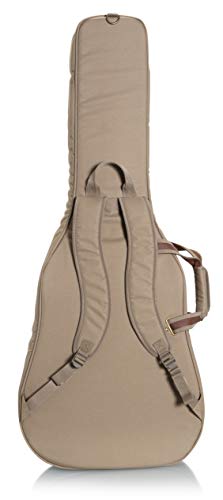 Levy's Leathers Deluxe Gig Bag for Electric Guitars with Padded Backpack Straps and Large Exterior Pocket