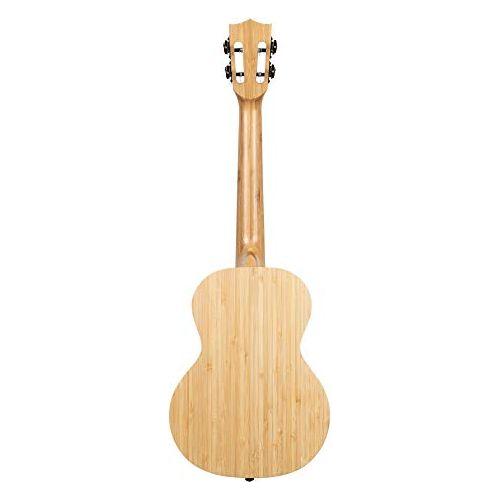 Kala Brand Music Co. Bamboo Collection, 4-String Ukulele, Right, Natural, Tenor (KA-BMB-T)