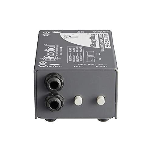 Radial Engineering StageBug SB-6 Isolator for balanced and unbalanced signals eliminates hum & buzz