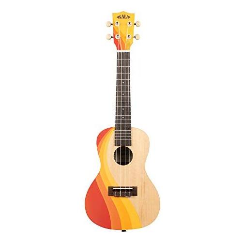 Kala Collection, 4-String Ukulele, Right, Surf Swell, Concert (KA