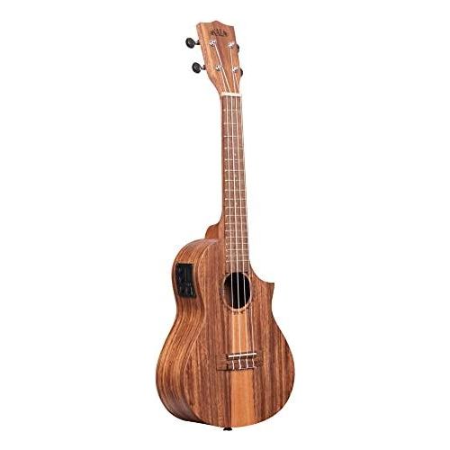 Kala Teak Tri-Top Concert Acoustic-electric Ukulele - Natural