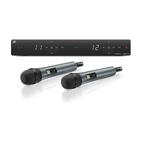 Sennheiser XSW 1-825 Dual-Vocal Set with Two 825 Handheld Microphones (A: 548 to 572 MHz)