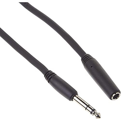 Pig Hog PHX14-25 1/4" TRSF to 1/4" TRSM Headphone Extension Cable, 25 Feet