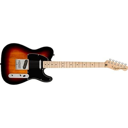 Squier Affinity Series Telecaster Electric Guitar, with 2-Year Warranty, Butterscotch Blonde, Maple Fingerboard