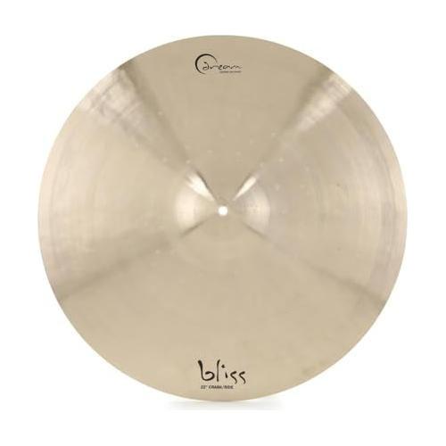 Dream Cymbals and Gongs BCRRI22 Bliss Series 22" Crash/Ride Cymbal Bundle w/Liquid Audio Polishing Cloth